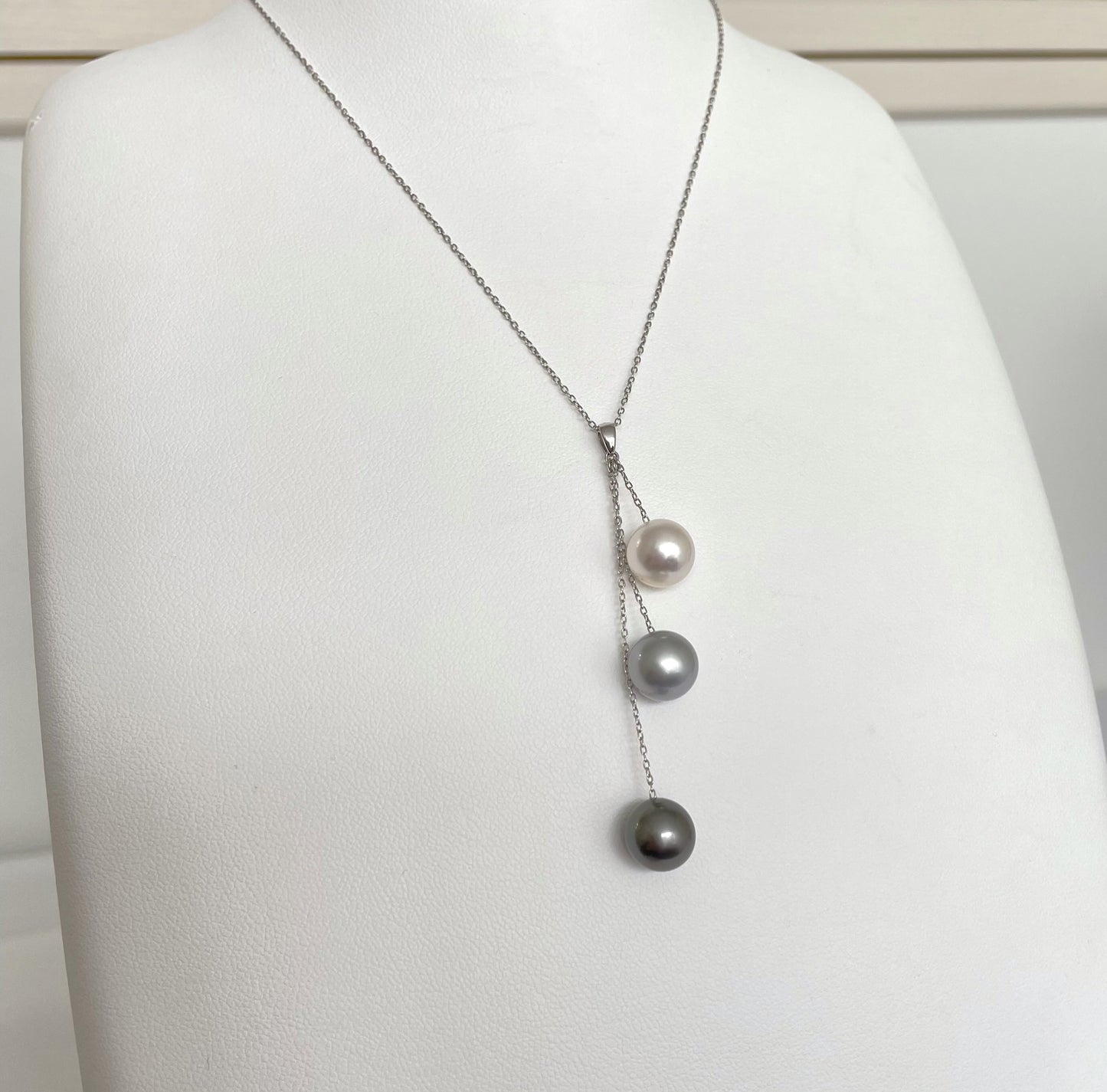 黒蝶パール ペンダント3pcs