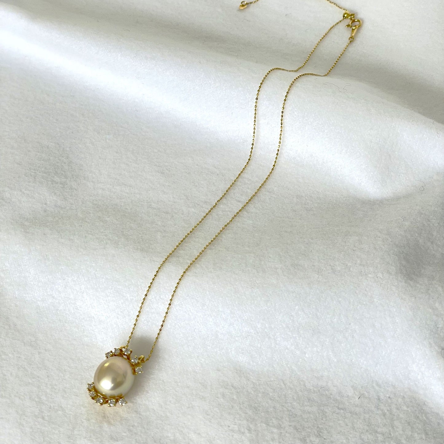 南洋パール ペンダント/オーバル