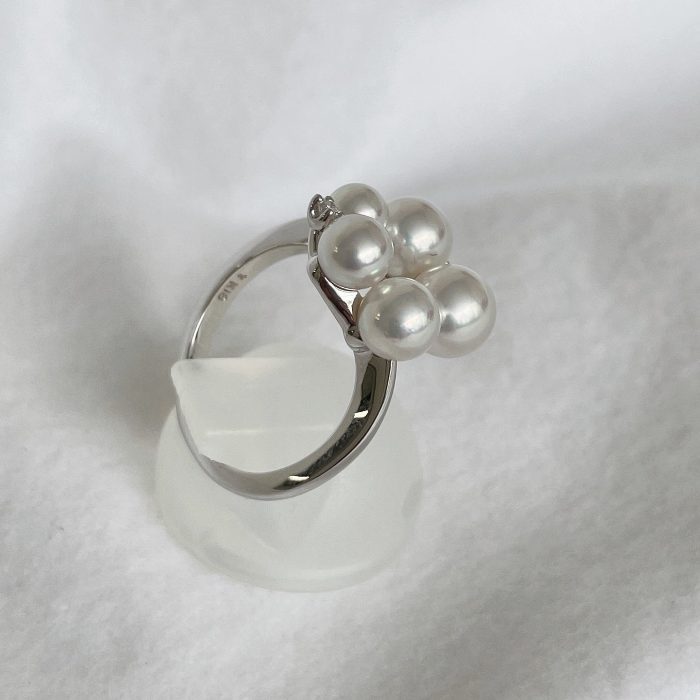 アコヤパールリング5pcs円形
