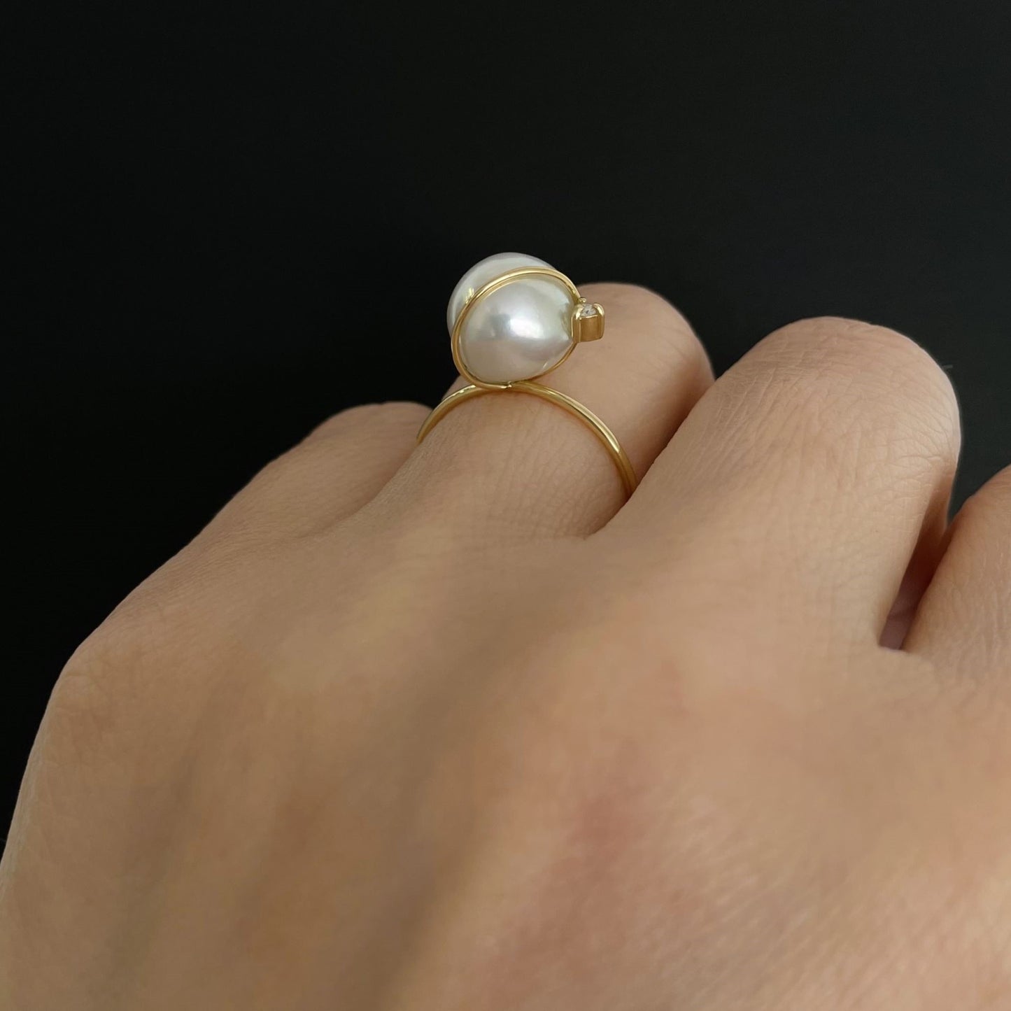 アコヤパールリングバロック