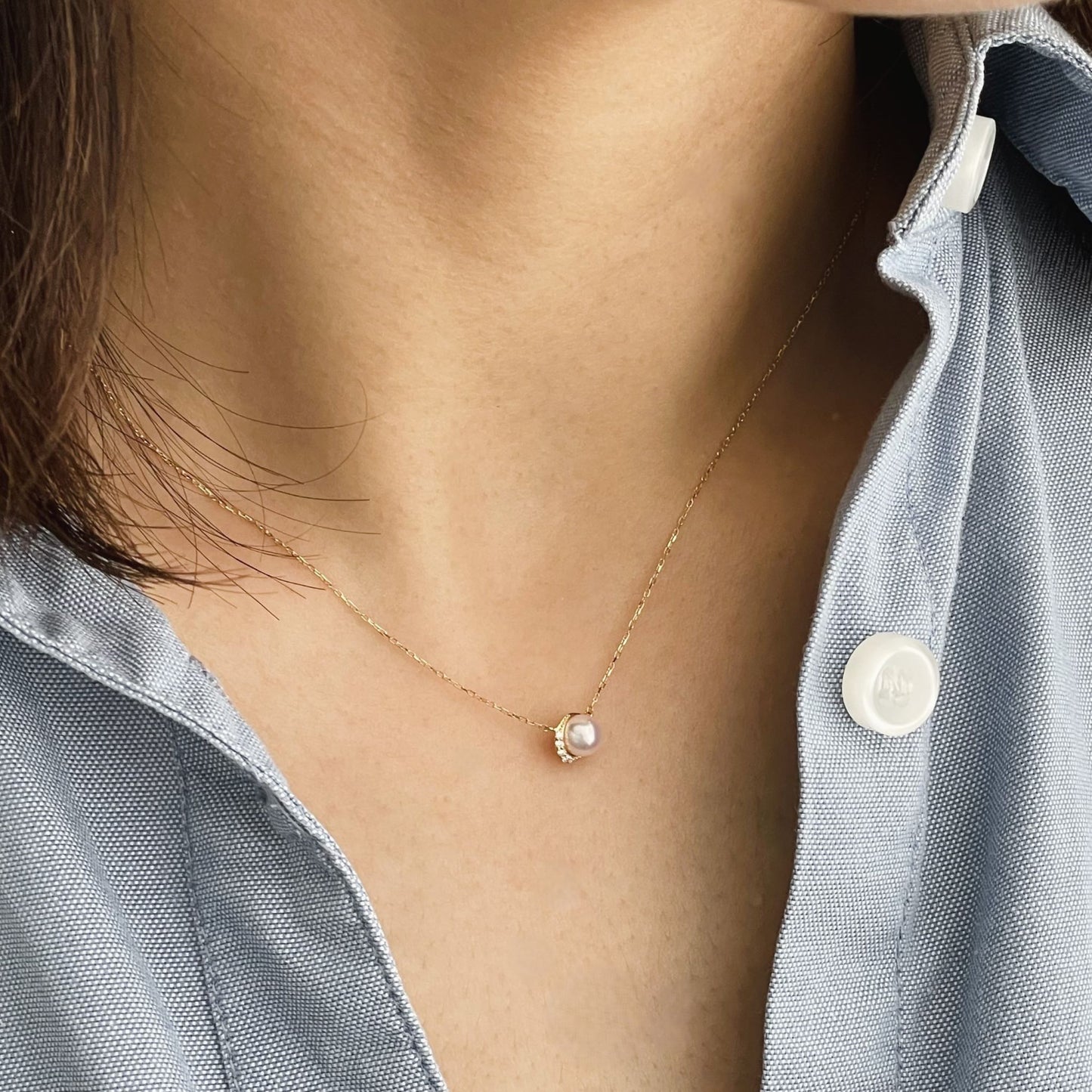 アコヤベビーパールペンダント