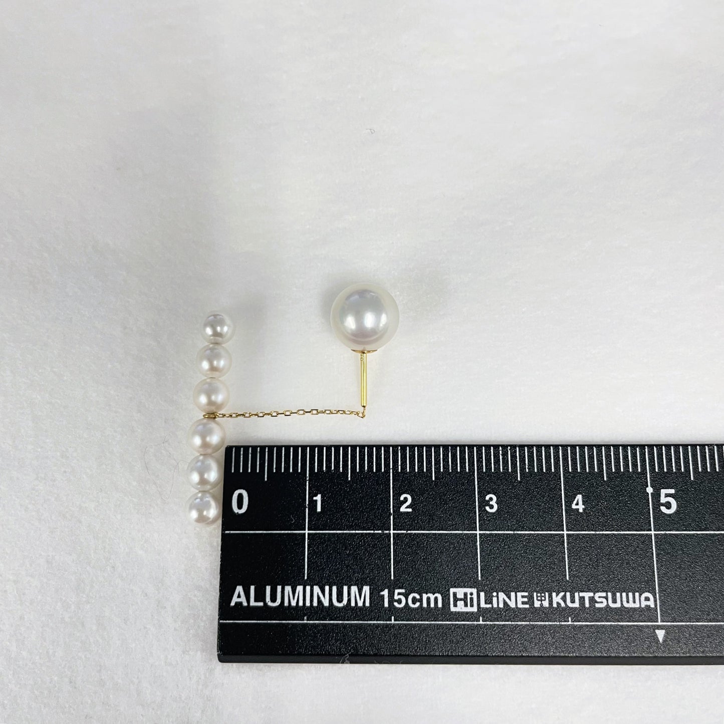 アコヤパールデザインピアス7pcs