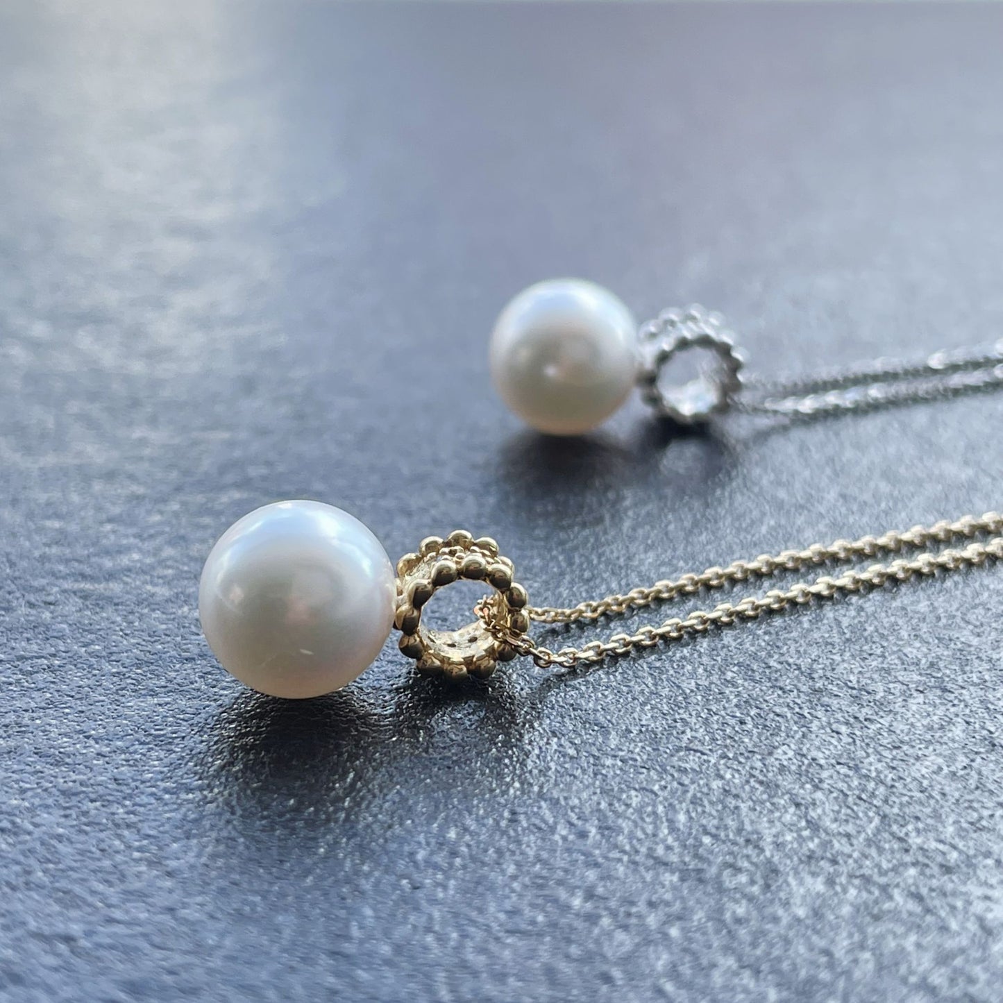 アコヤパールペンダント/ダイヤ