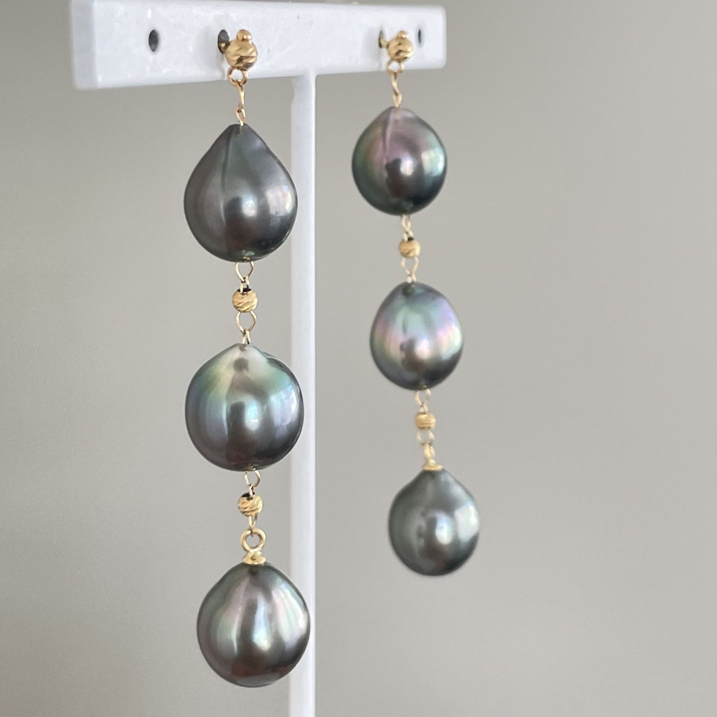 黒蝶ピアス/3pcs/ブラタイプ