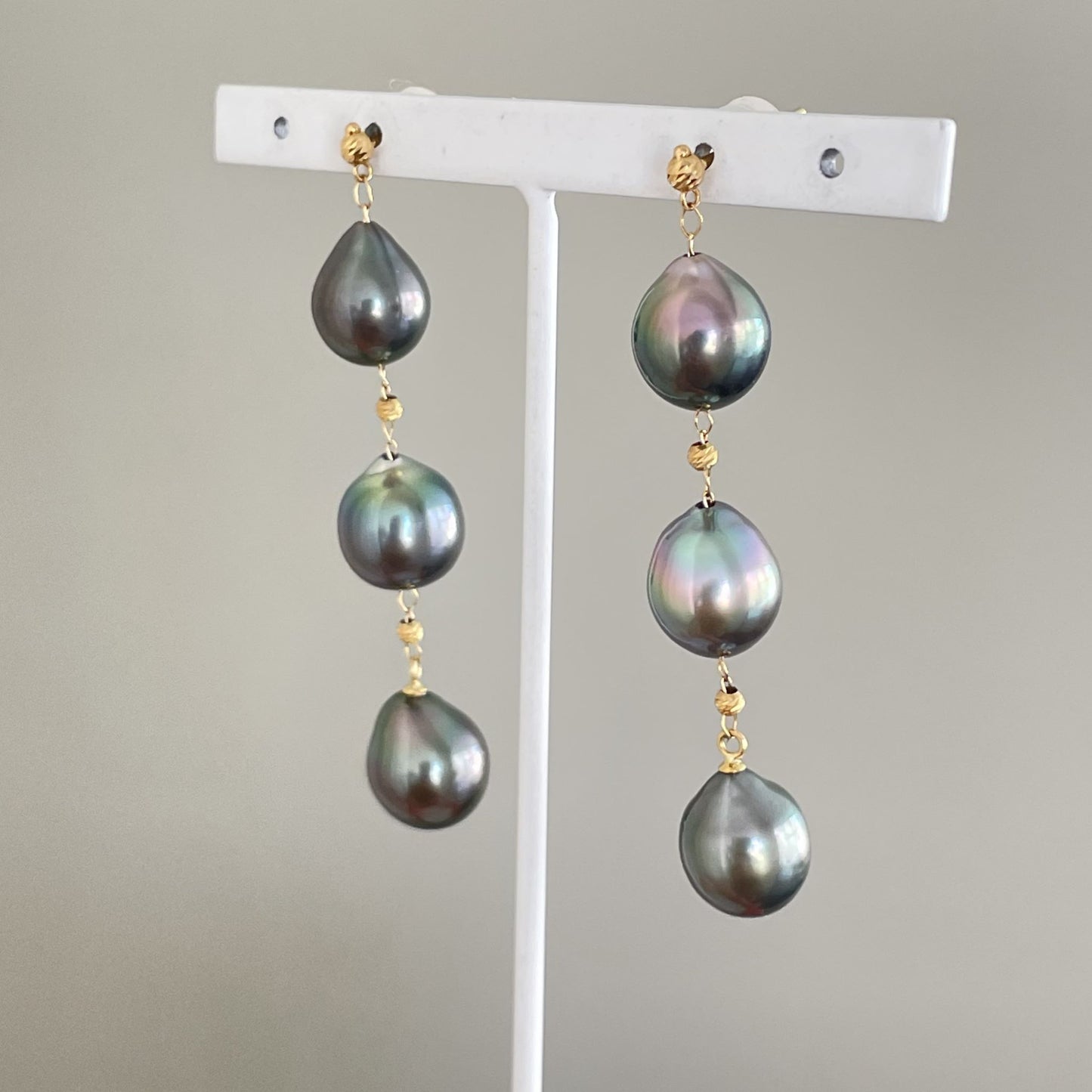 黒蝶ピアス/3pcs/ブラタイプ