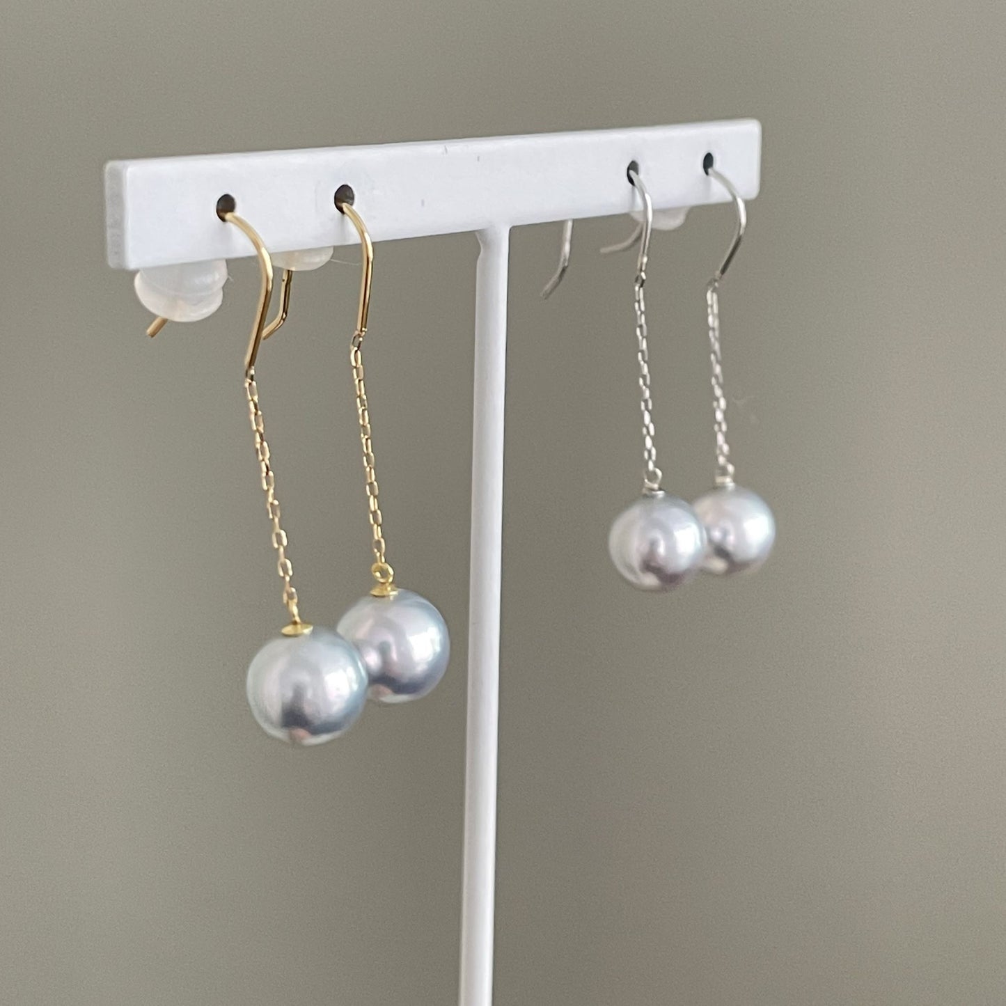 アコヤパールフックピアス/チェーンフックNB珠