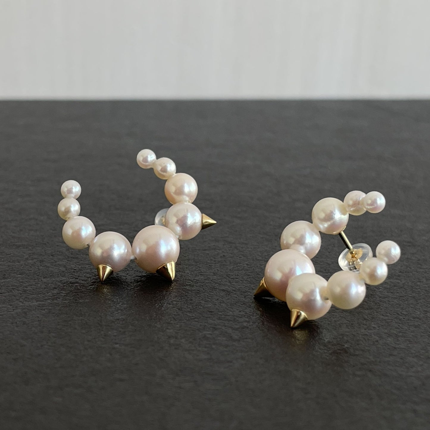 アコヤパールピアス/スタッズデザイン