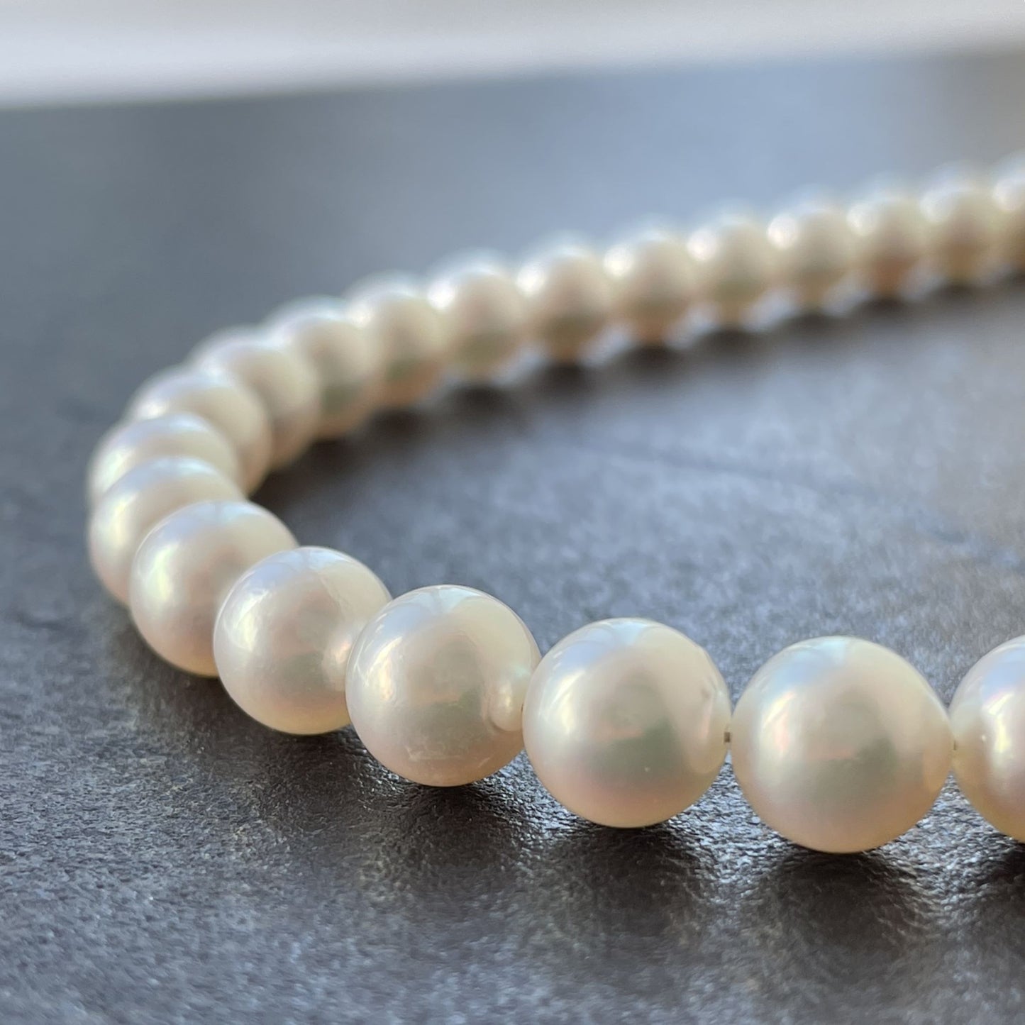 卒入園卒入学シーズンおすすめ アコヤパールネックレス&ピアス/NW7.0mm