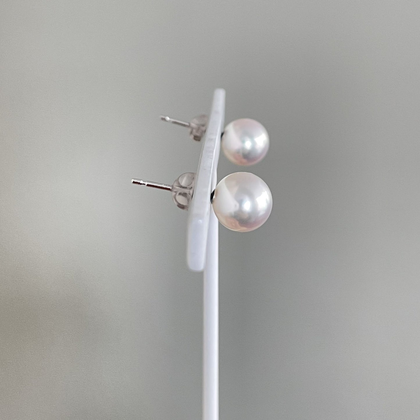 卒入園卒入学シーズンおすすめ アコヤパールネックレス&ピアス/NW7.0mm