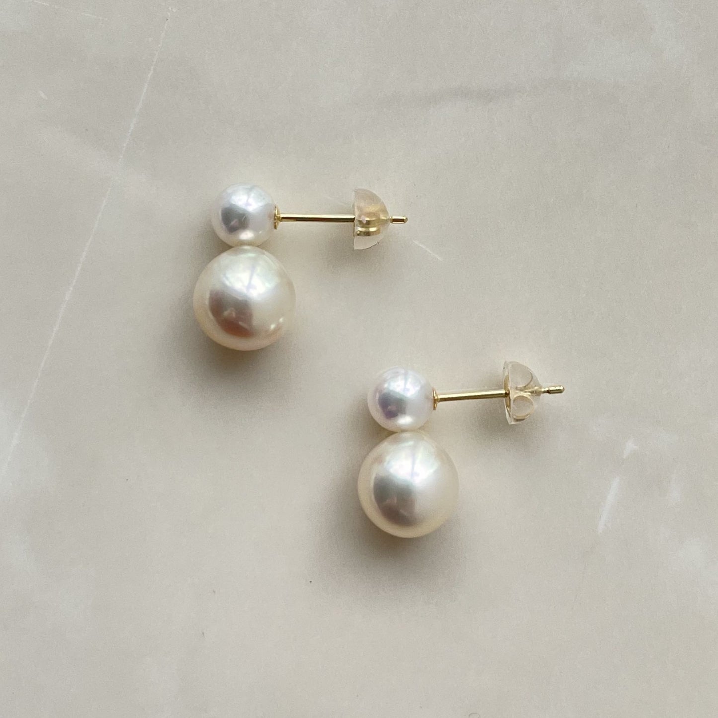 アコヤパールピアス/2pcs