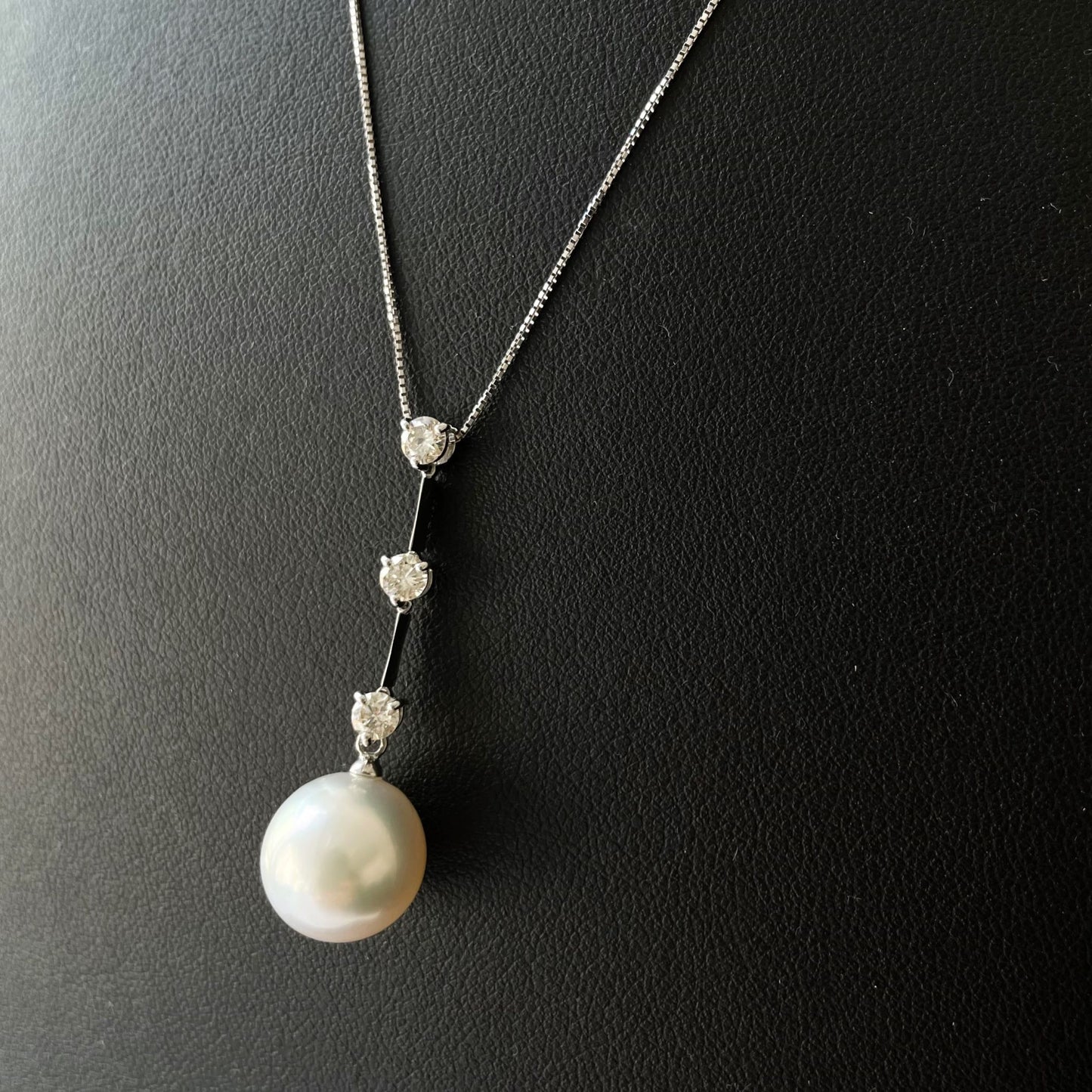 白蝶パールペンダント