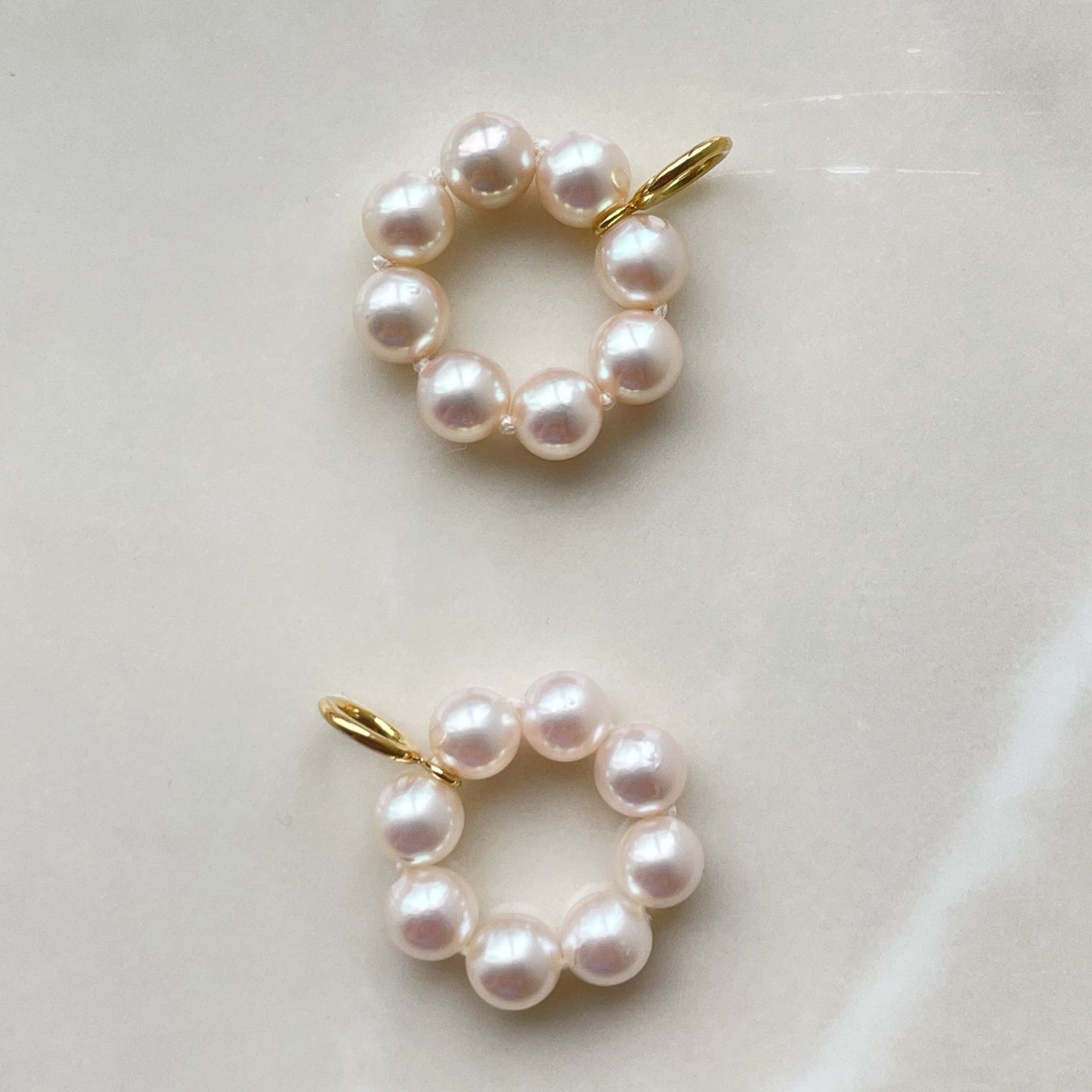 アコヤパールペンダントトップ/8pcs