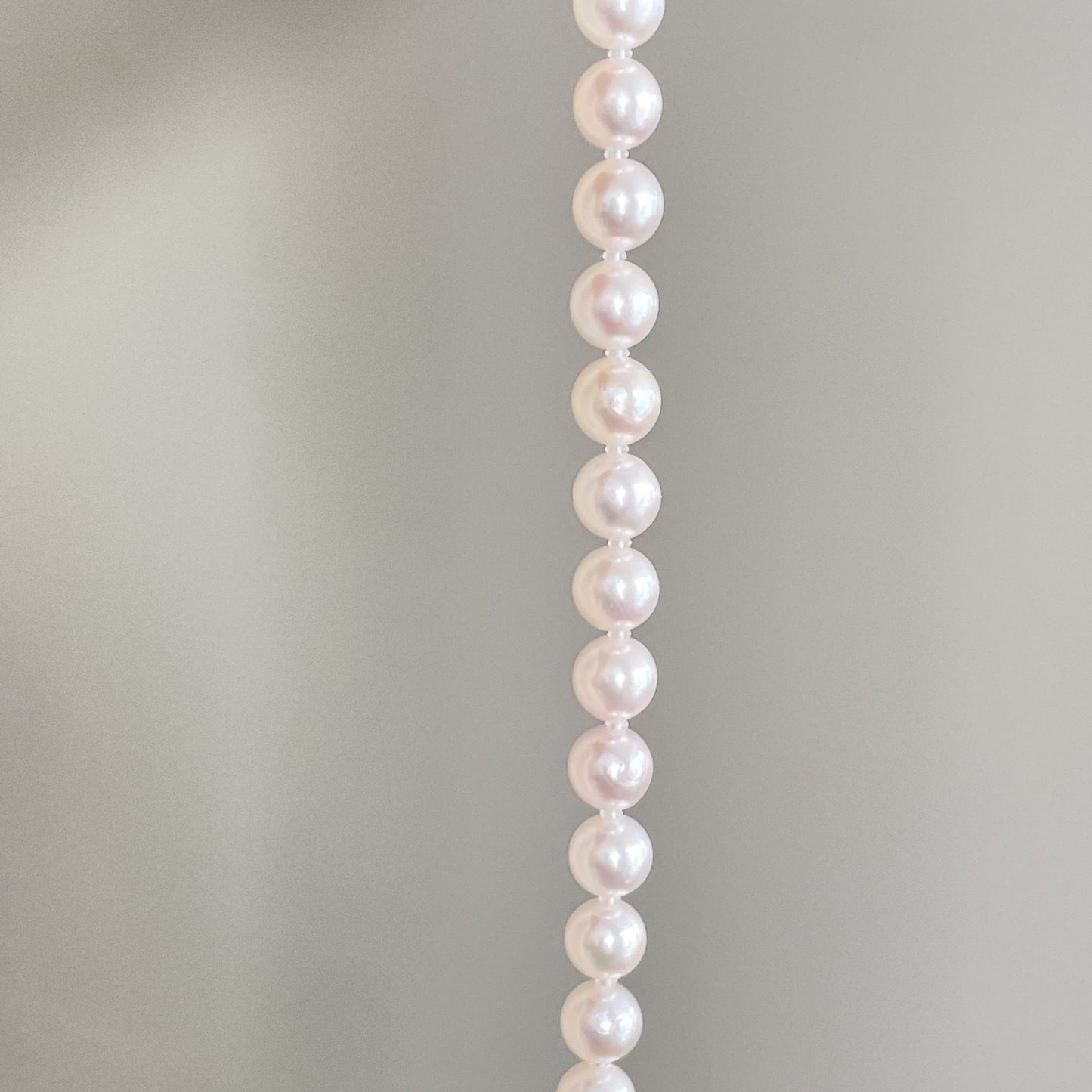 アコヤパールブレスレット/K18WG/6.5mm