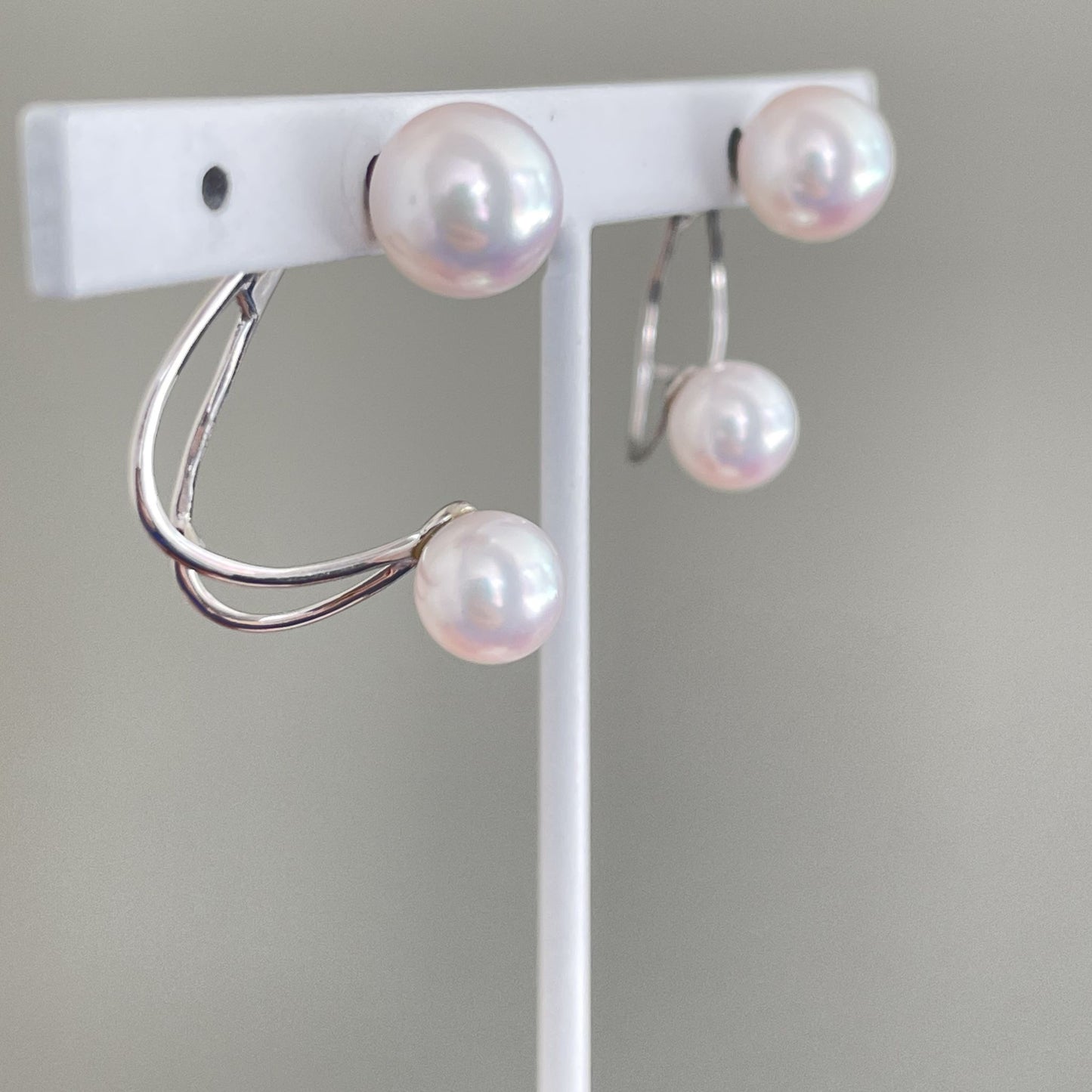 アコヤパールピアス/チャーム/2pcs