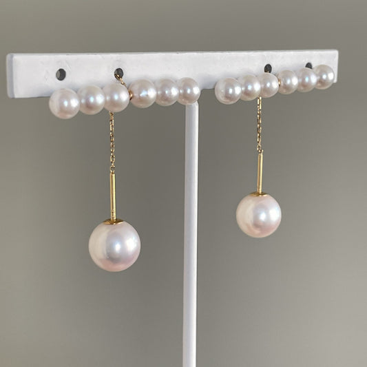 アコヤパールデザインピアス/7pcs