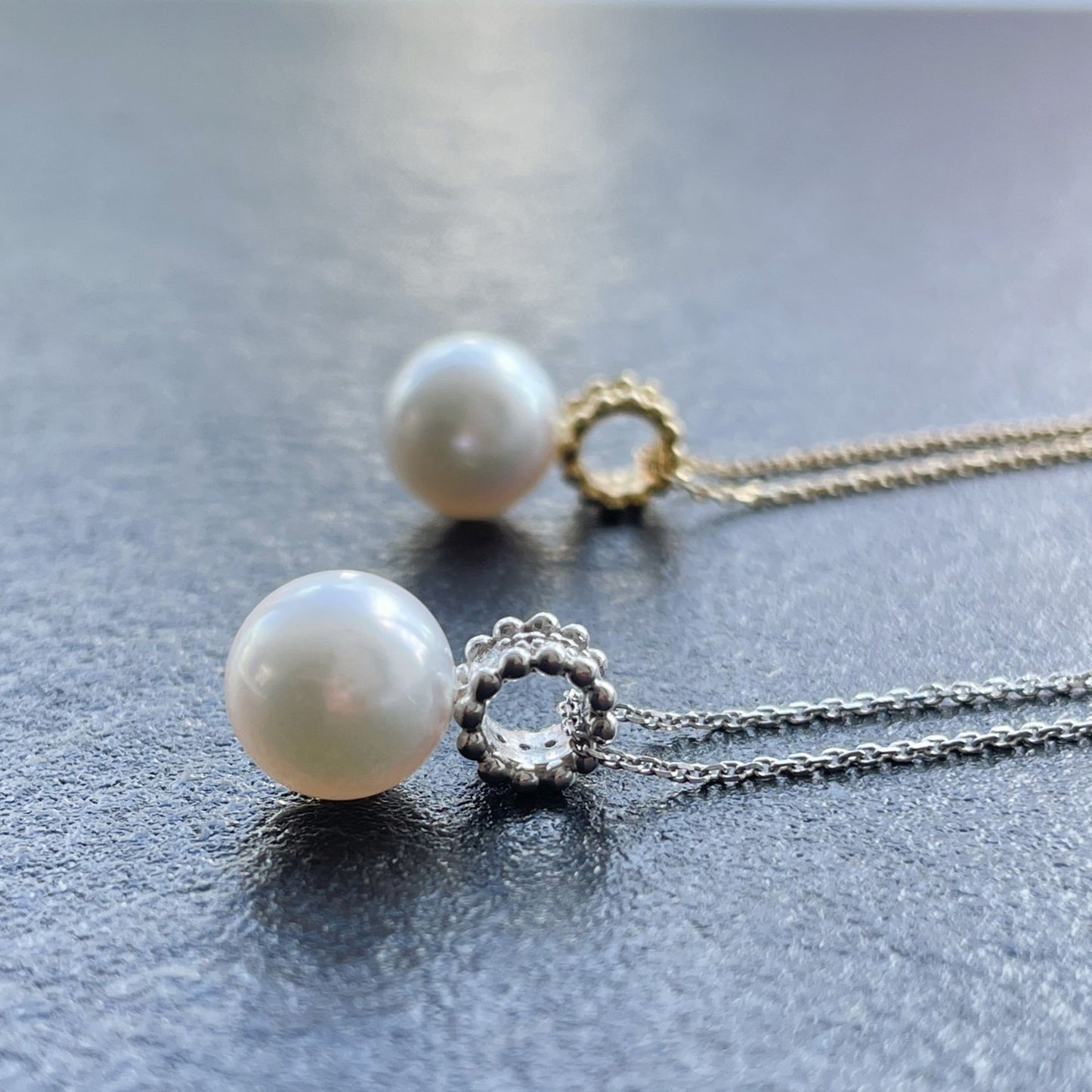 アコヤパールペンダント/ダイヤ