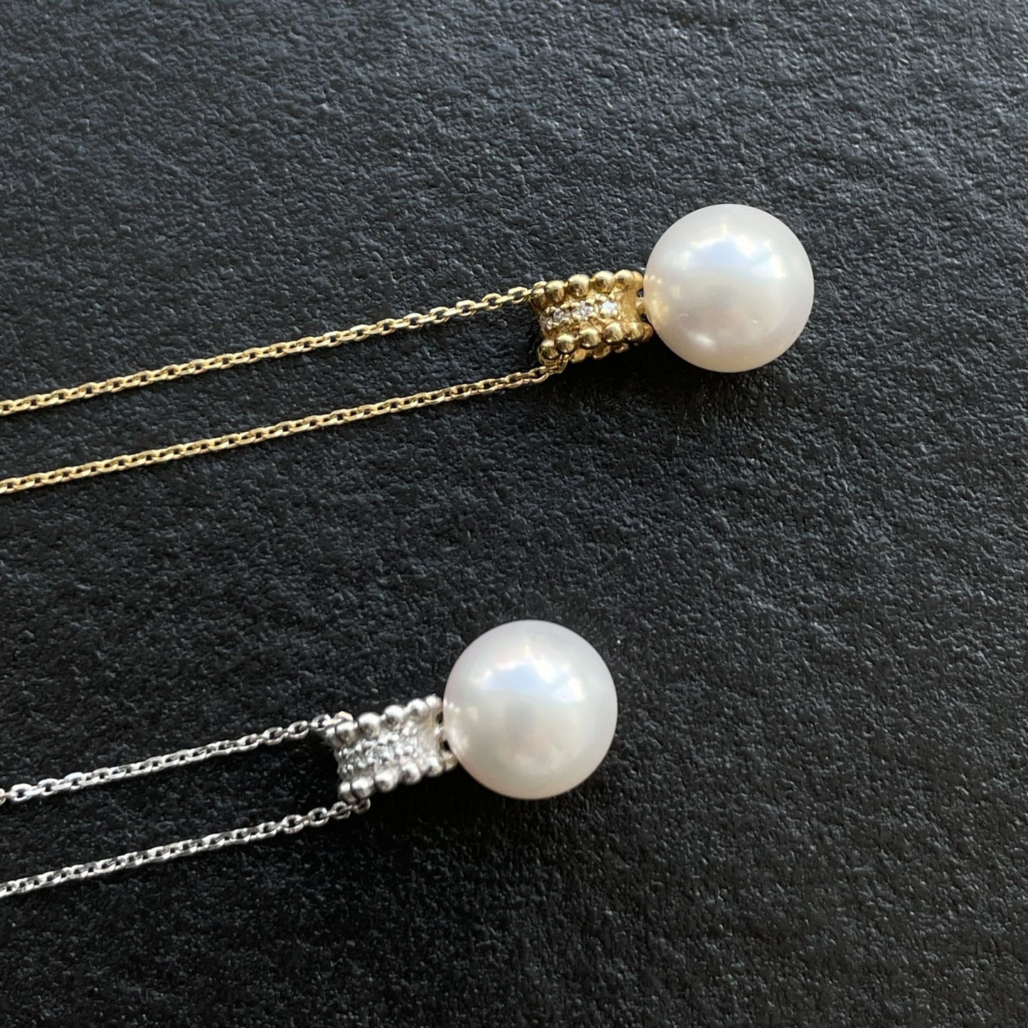 アコヤパールペンダント/ダイヤ