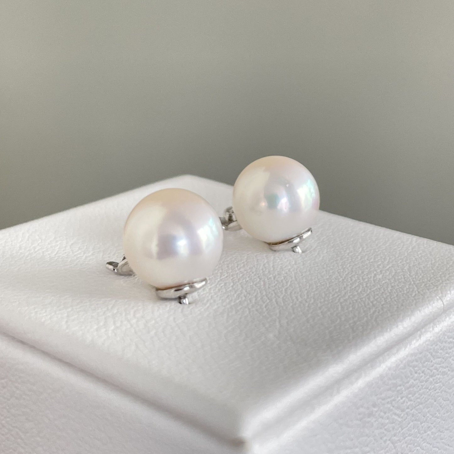 アコヤパールピアス/花/スタッド直結