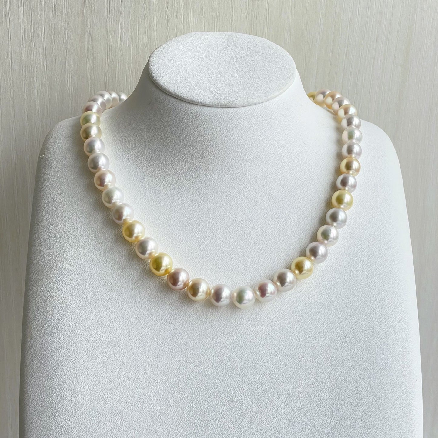 アコヤパールネックレス/マルチカラー