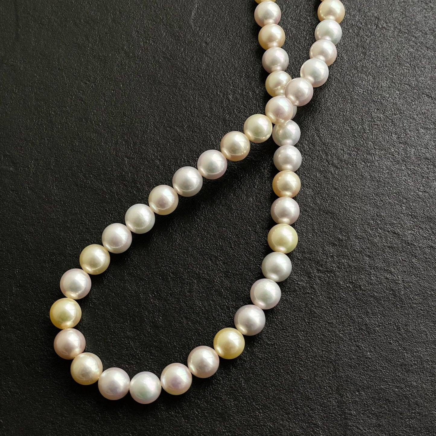 アコヤパールネックレス/マルチカラー