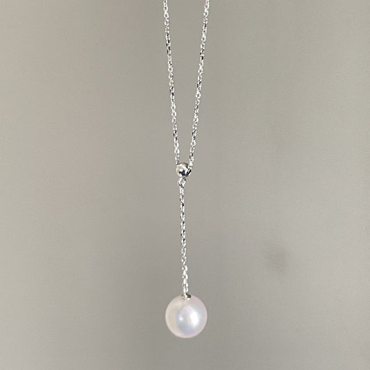 アコヤパールペンダント/Y字