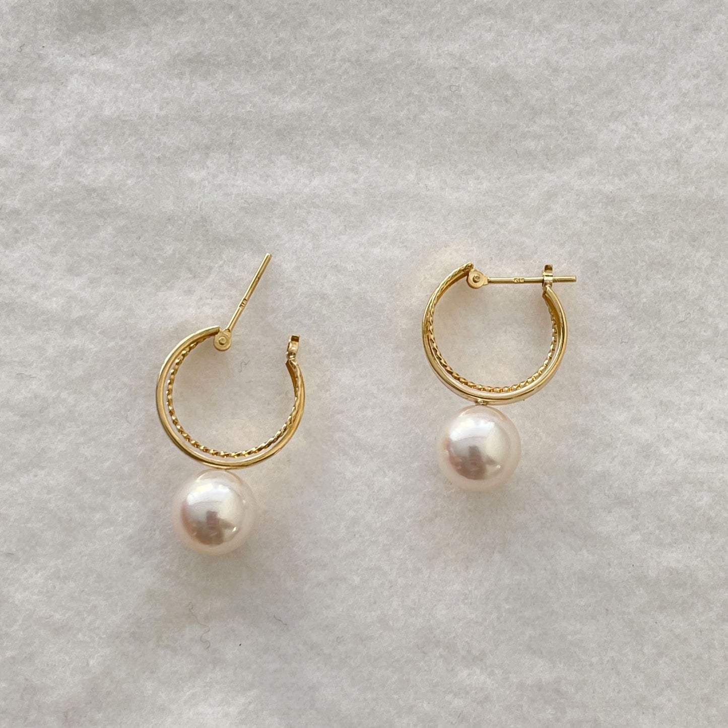 【再入荷】アコヤパール/フープタイプ