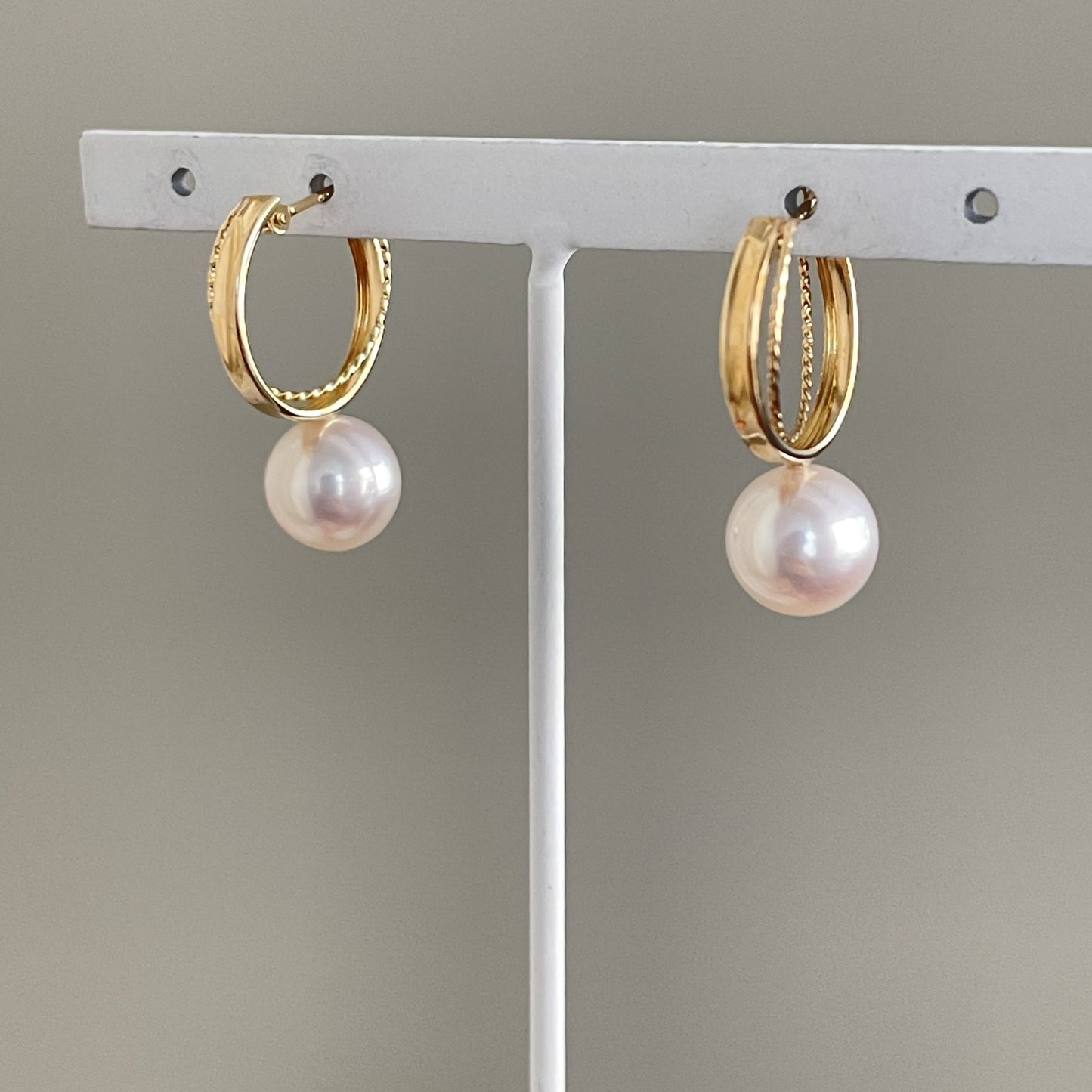 【再入荷】アコヤパール/フープタイプ