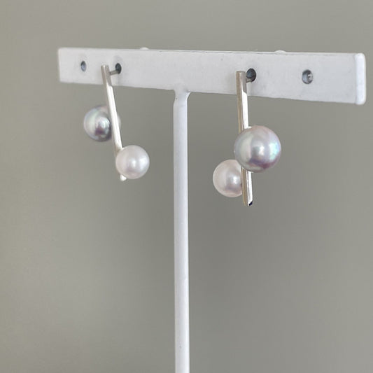 アコヤパールピアス/2pcs/Pt900