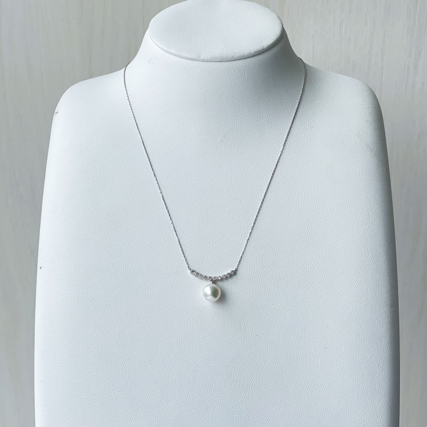 アコヤパールペンダント/チェーン一体型/Pt900