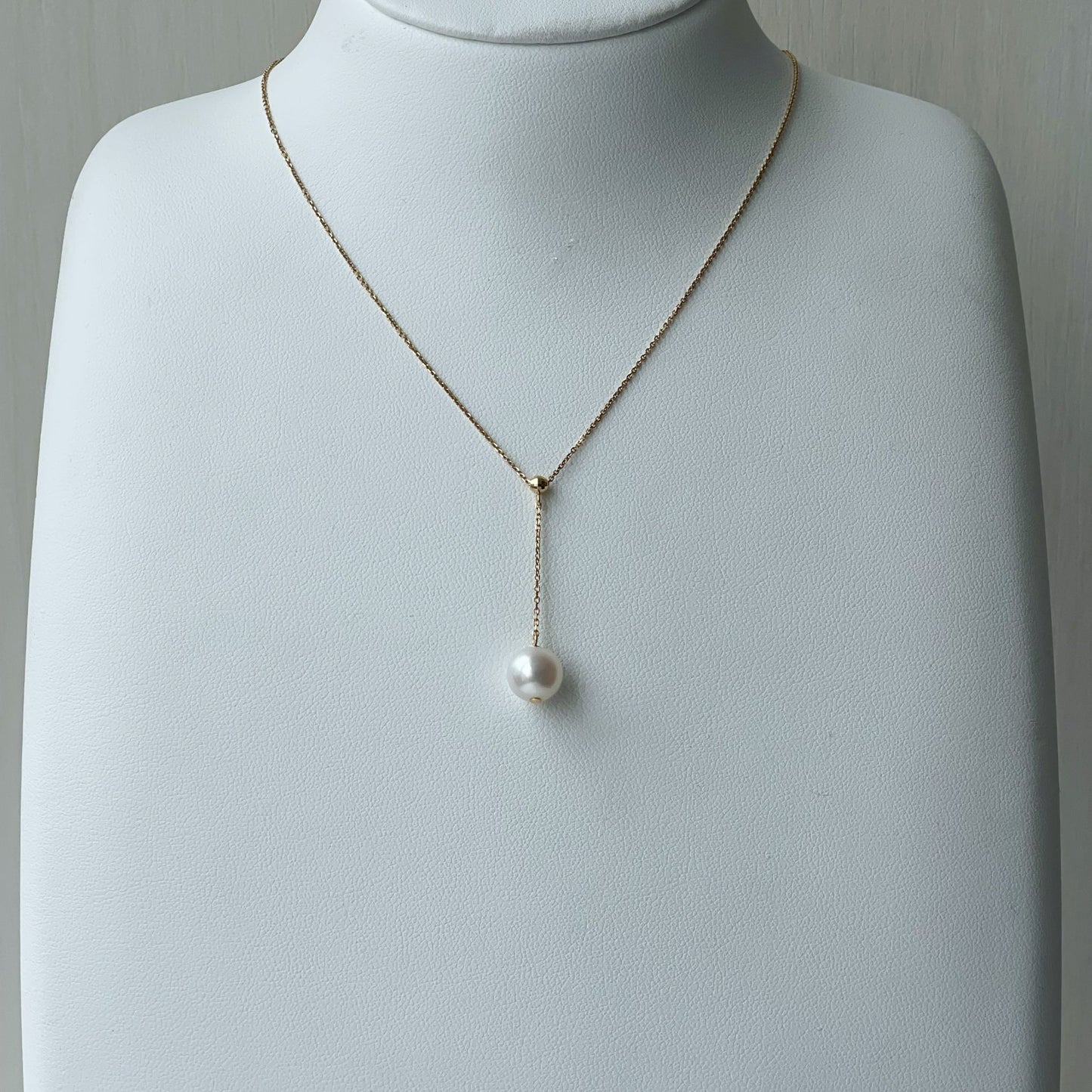 アコヤ花珠パールペンダント/Y字/ミニ鑑別付