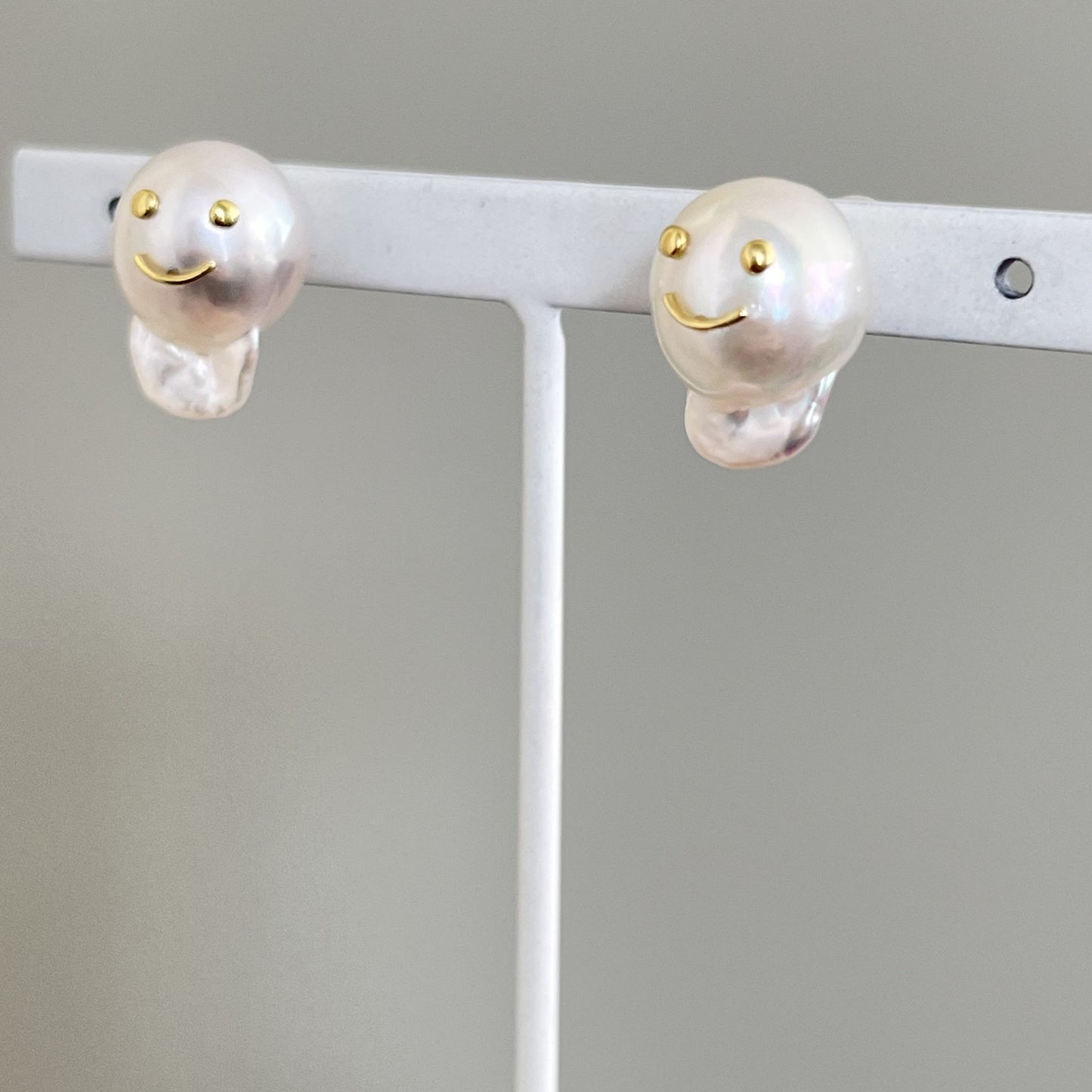 アコヤパールピアス/おばけ