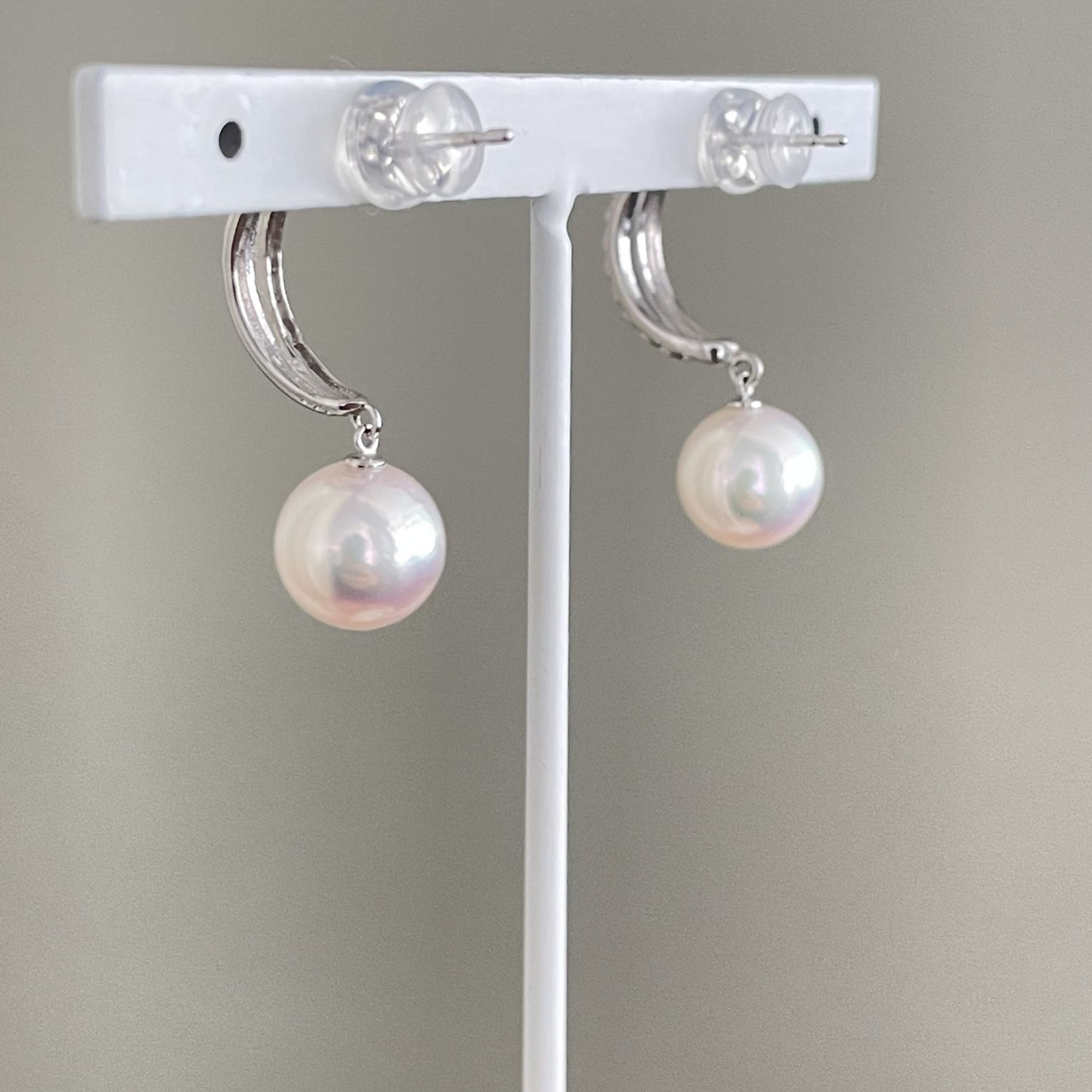 アコヤパールピアス/K18WG