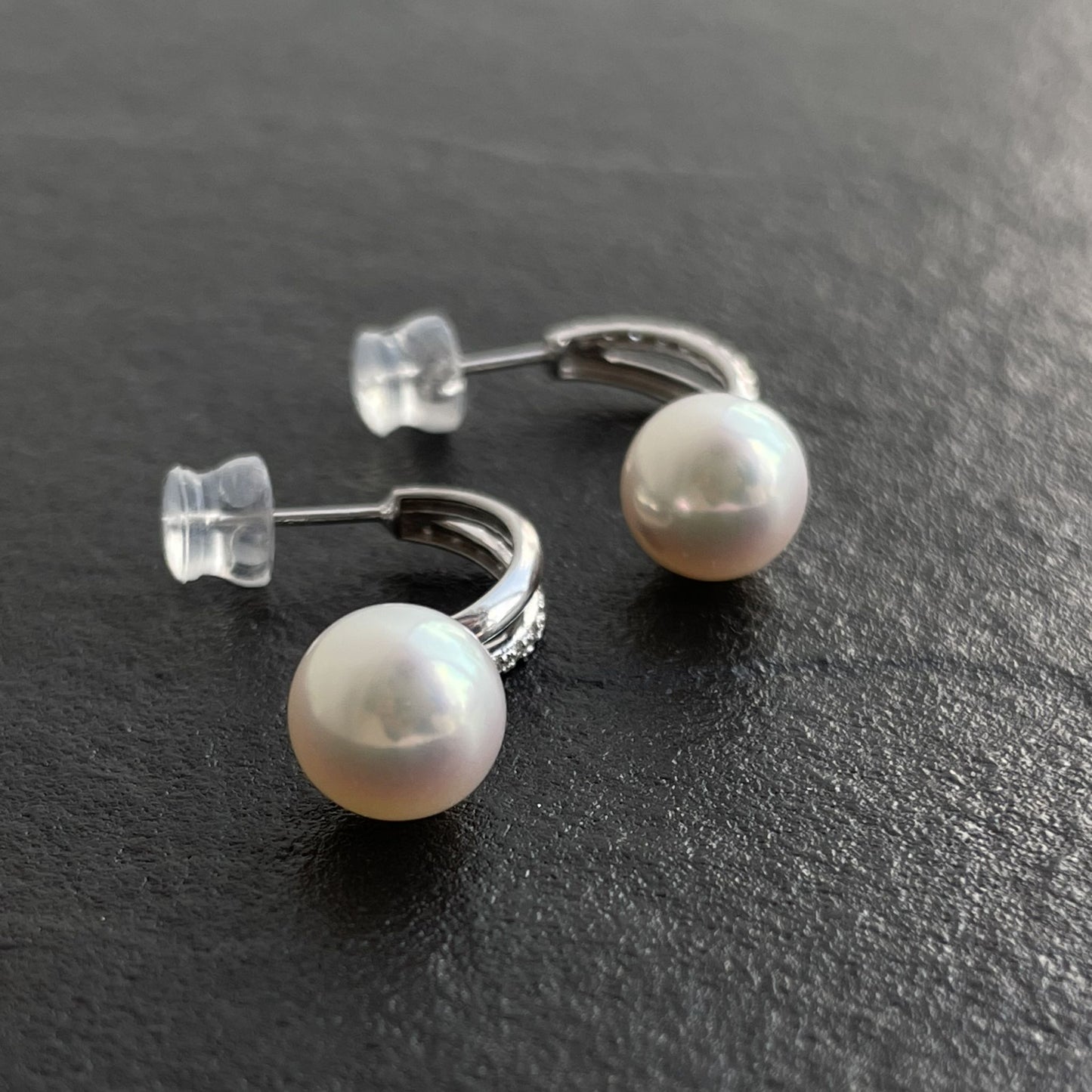 アコヤパールピアス/K18WG