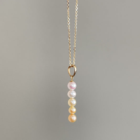 アコヤベビーパール/ペンダントトップ/5pcs