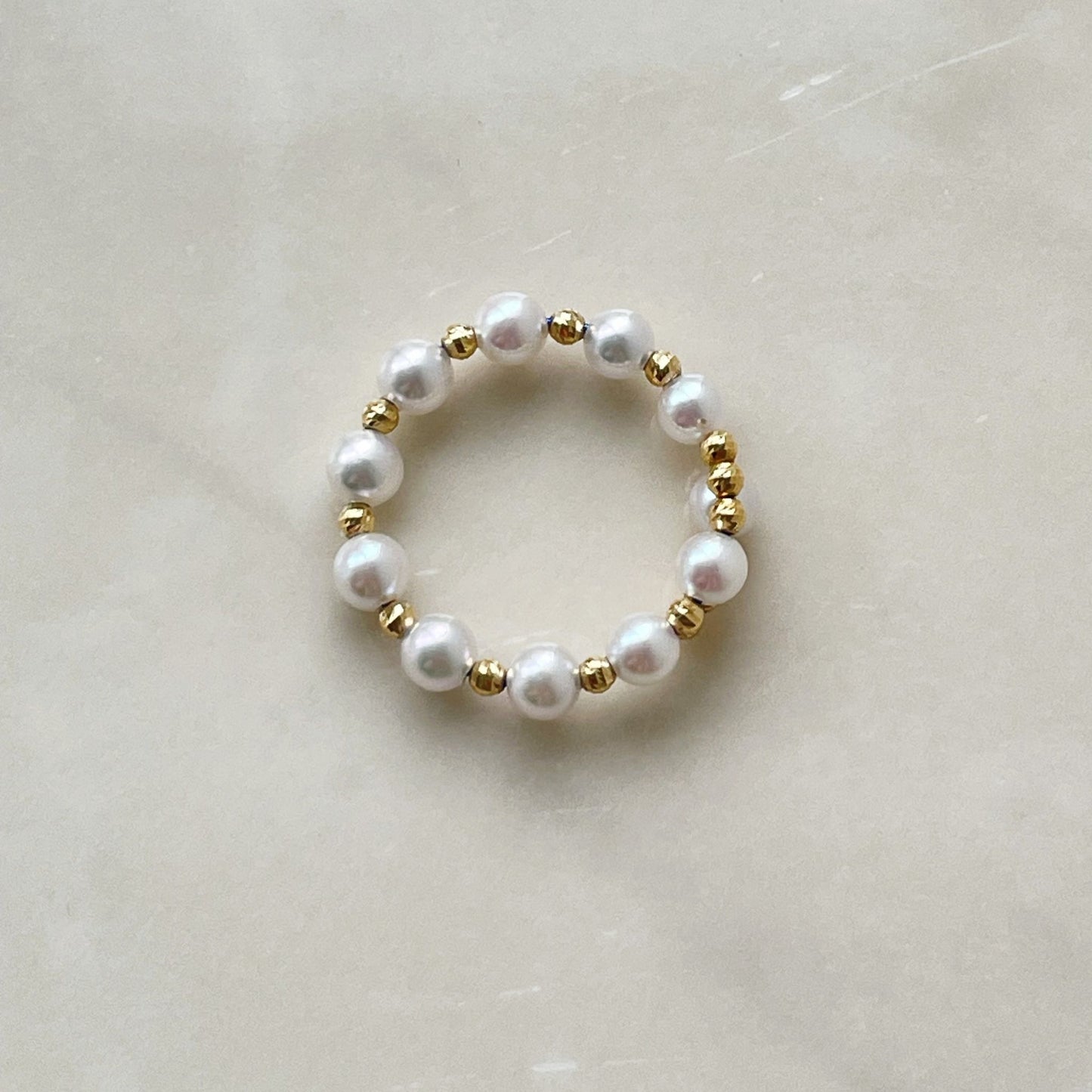 アコヤパールリング/ワイヤー/11pcs