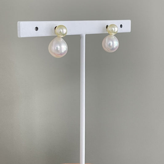 アコヤパールピアス/2pcs