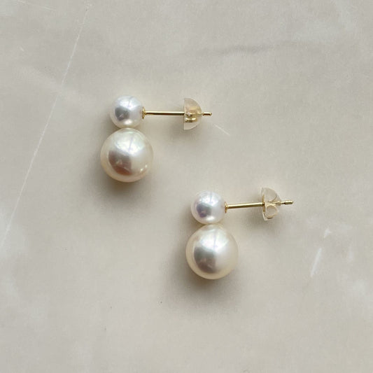 アコヤパールピアス/2pcs