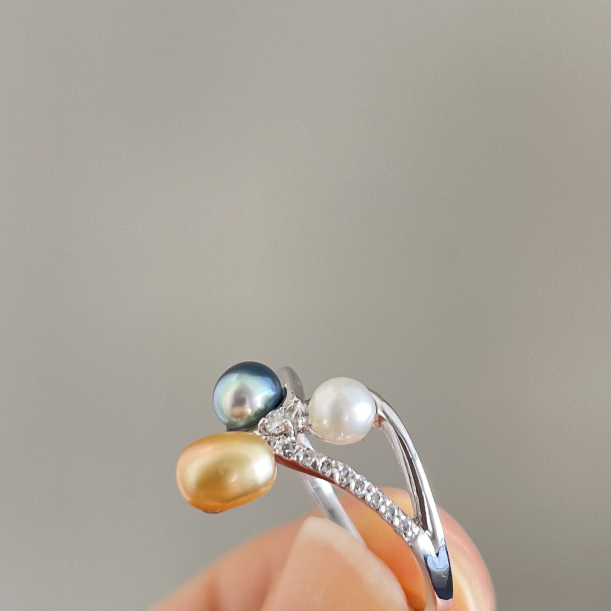パール　ルース　南洋真珠　白蝶ケシ　12.８mm & 13.０mm ２点 南洋白蝶真珠パールルース 両穴 ケシ 8ピース 8-6mm ホワイト
